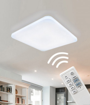 디바사각 LED방등 안방전등 리모컨방등 50W