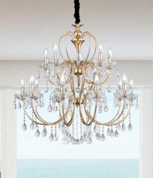 쟈니 15등 크리스탈샹들리에 샹들리제