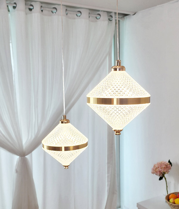 에리카 2등 LED식탁등 주방식탁조명 (LED 20W)