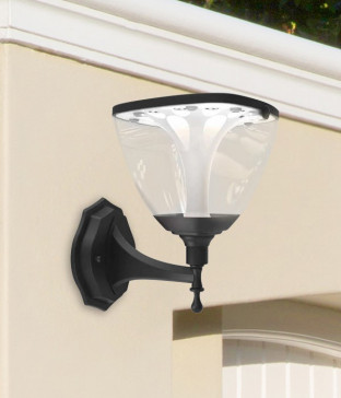 디몬 태양광벽등 외부벽등 삼색변환 외벽등